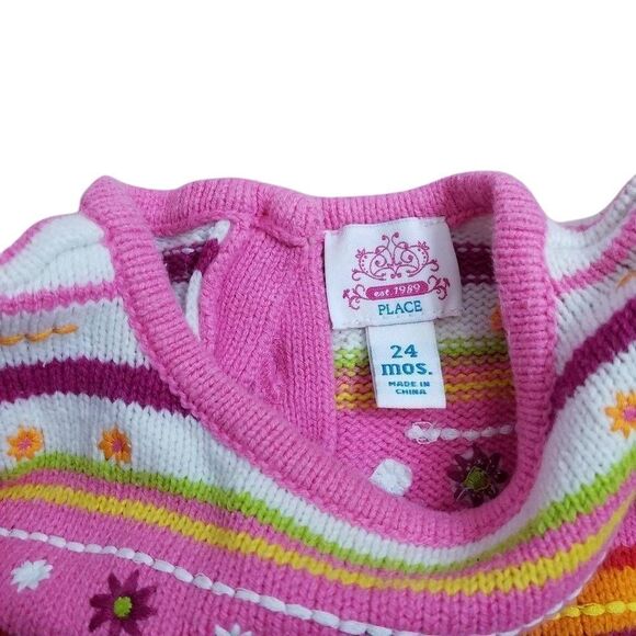 Children's Place sweater dress 24 months - Picture 3 of 4